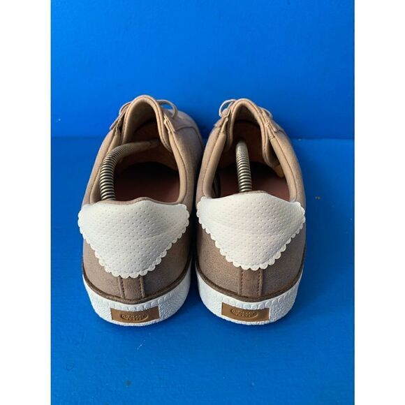 DR. SCHOLLS WOMEN LACE UP SEASIDE SHOES Beige SIZE 12 M - Picture 3 of 6